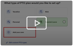 Custom PTO Plans
