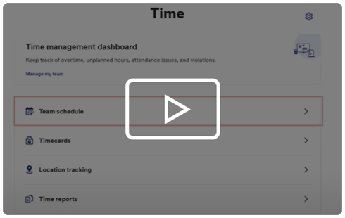 Timekeeping Support