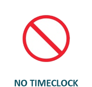 No Timeclock
