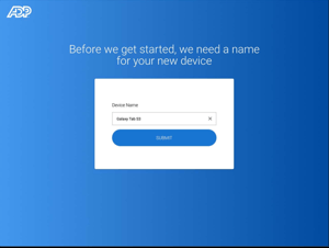 ADP Time Kiosk