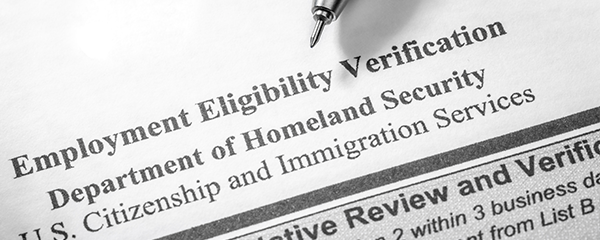 Employment eligibility verification form