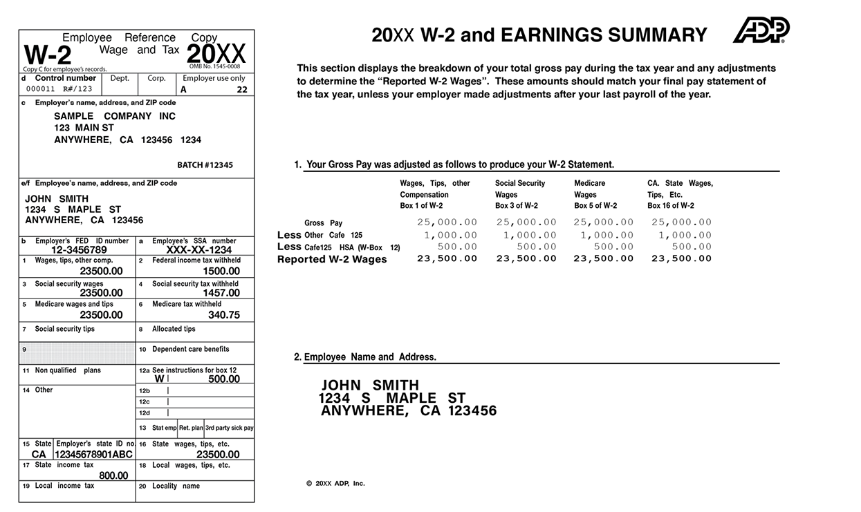 Form W-2 Box 12 Codes  Codes and Explanations [Chart]